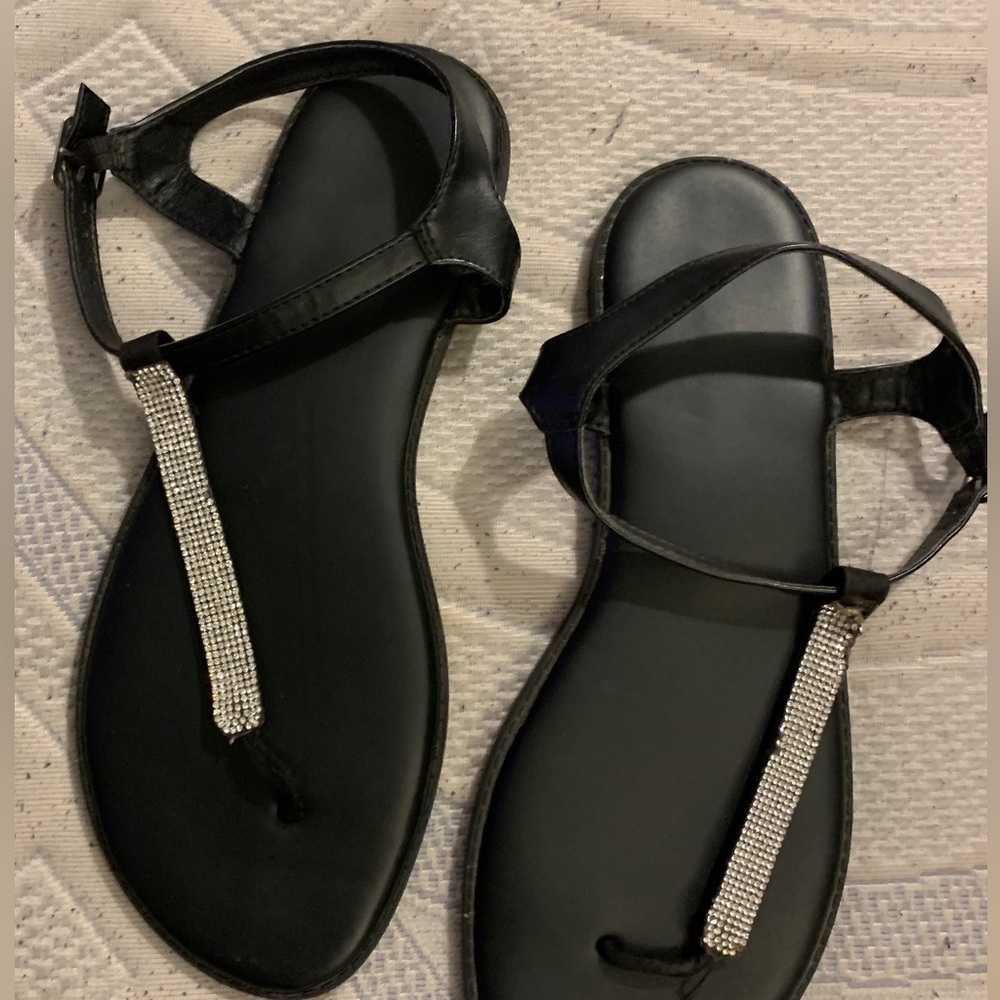 TORRID SIZE 12 W BLING SANDAL